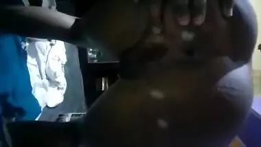 Cute Indian Girl Showing Asshole