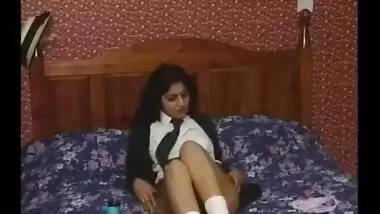 NRI college girl masturbate with Dildo