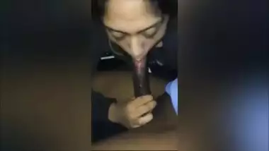 My Desi GirlFriend Suck My Dick In Car Blowjob