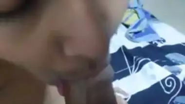 Nude girl sucks her friend’s dick and takes his cum in mouth