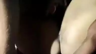 Indian wife pussy licked by hubby