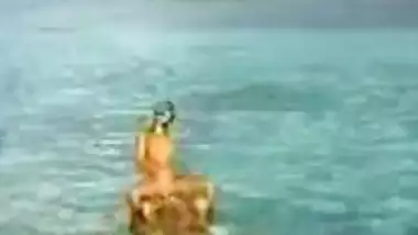 Mauritian beach fuck