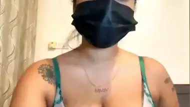 Tattooed Stripchat girl naked show private video