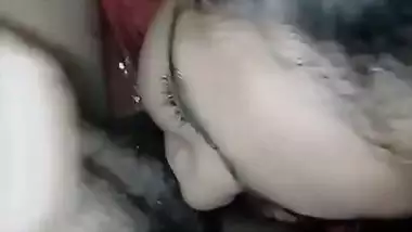 Horny lover fucks his young GF’s mouth like a beast