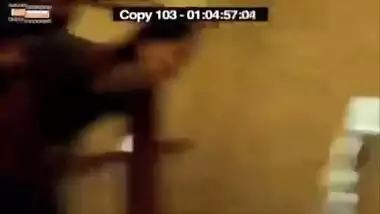 Two Desi muslim womans in hijab sex in garage