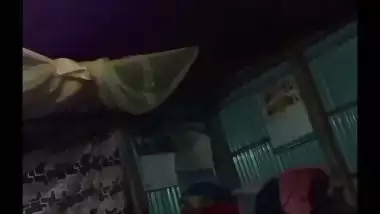 Big boobs mom changing dress caught by son viral MMS